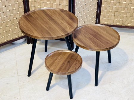 طقم سكملات 3 قطع اجر اسود