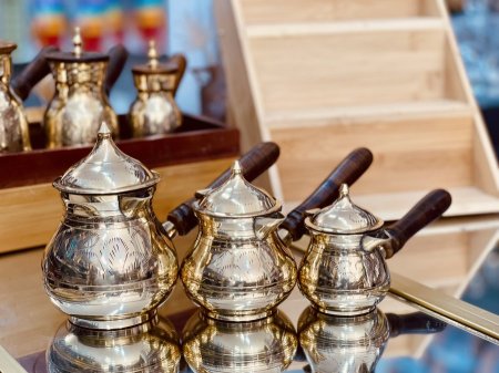طقم غلايات نحاس هندي