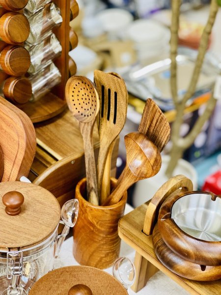 طقم مغارف أكاسيا